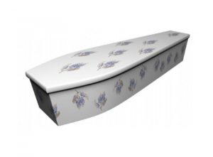 Wooden coffin - Wisteria - 4137