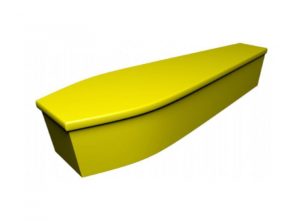 Wooden coffin - Yellow (CR-2) - 4062