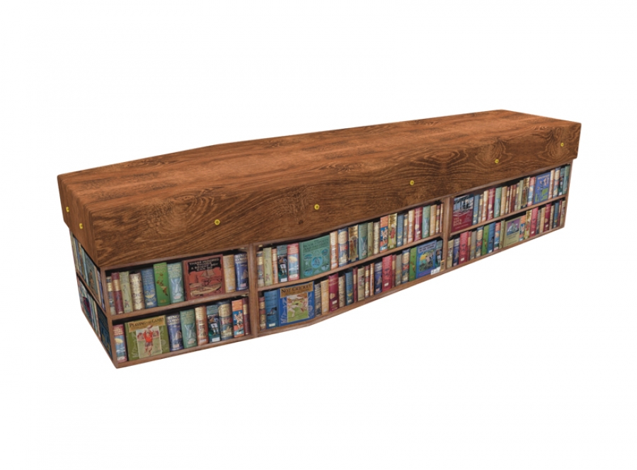 Cardboard coffin - Bookcase - 3547
