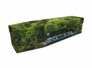 Cardboard coffin - Canal Boat - 3541