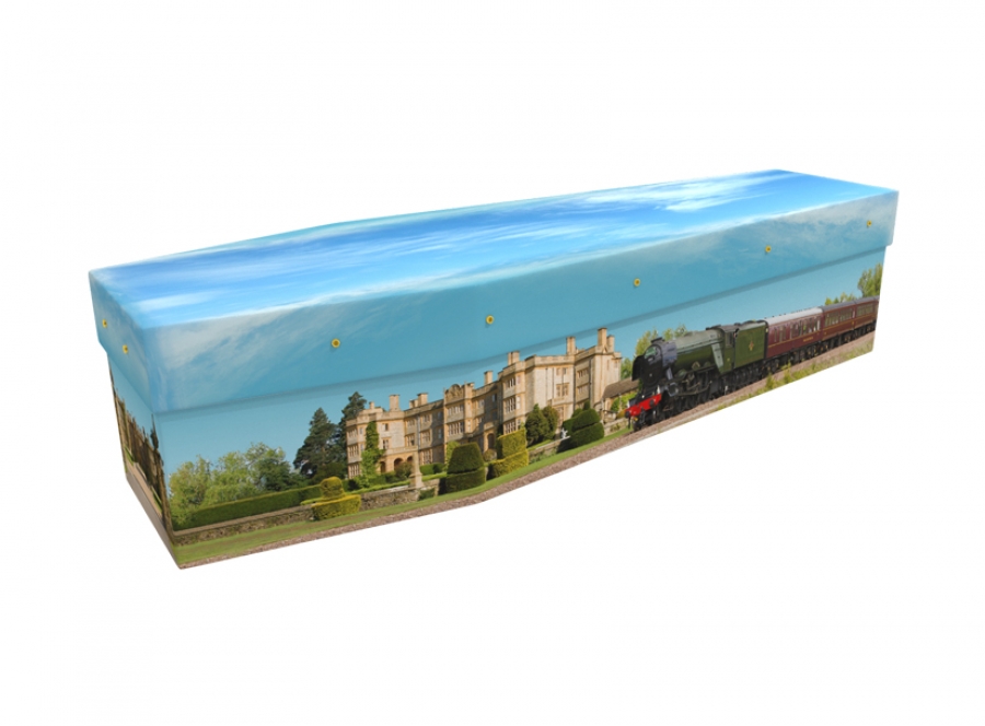 Cardboard coffin - Eynsham Hall - 3559