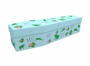 Cardboard coffin - Frogs - 3512