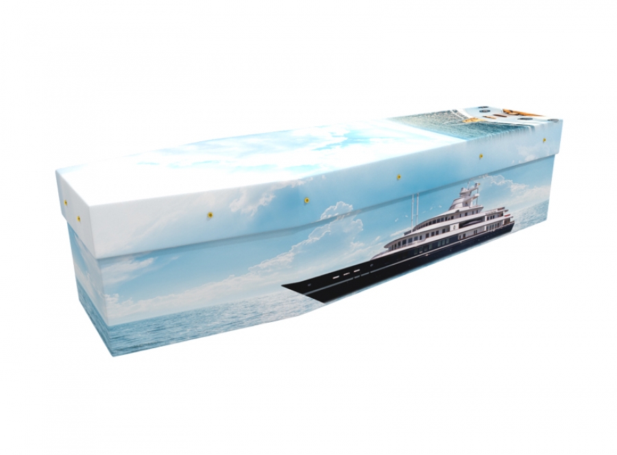 Cardboard coffin - Luxury Yacht - 3532