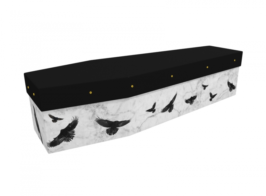 Cardboard coffin - Rooks & Crows - 3550