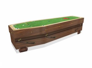 Cardboard coffin - Snooker - 3575