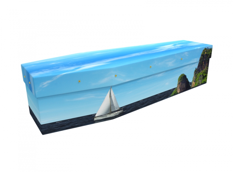 Cardboard coffin - Yacht Island - 3507