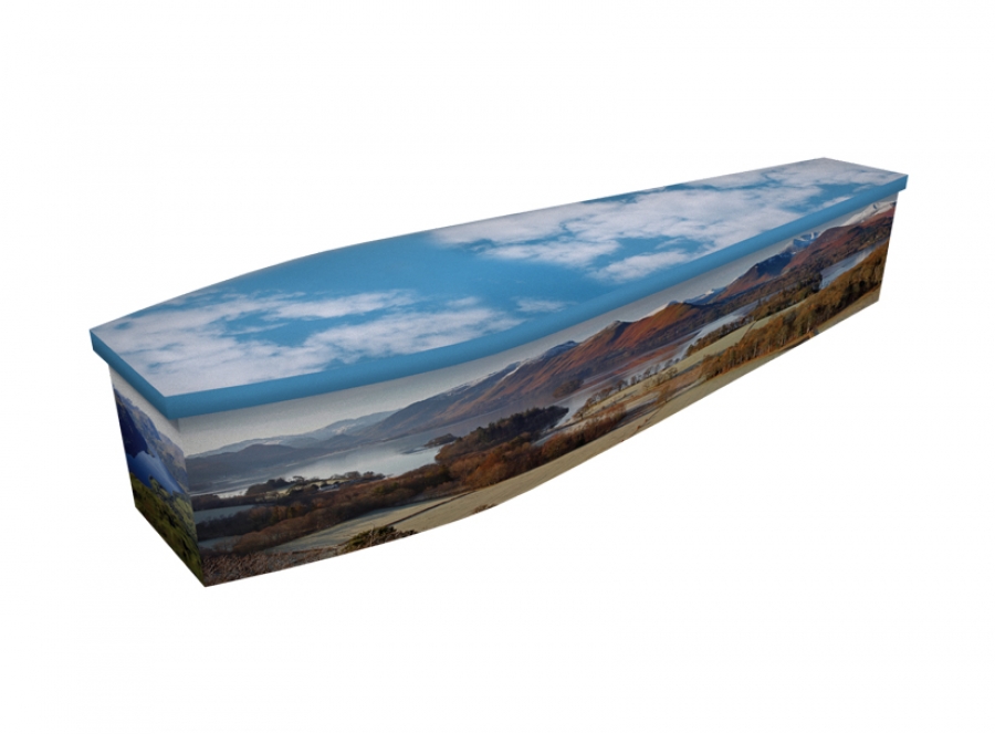 Wooden coffin - Lake District - 4287