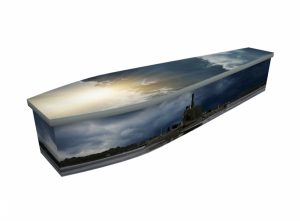 Wooden coffin - Submarine - 4305