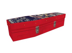 Toolbox cardboard picture coffin
