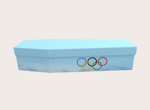 Cardboard Coffin - Olympic Rings - 3239