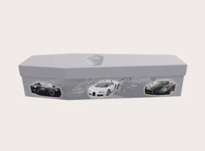 Cardboard Coffin - Bugatti Veyron Car - 3266